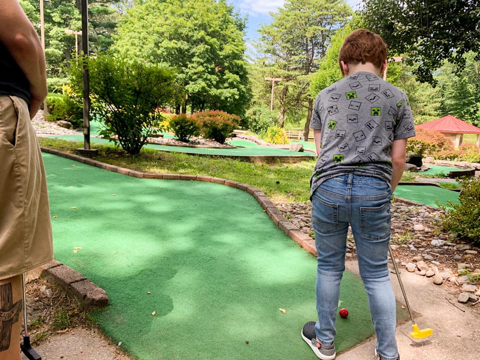 Brittany Bauman Review of Arundel Golf Park's Mini Golf