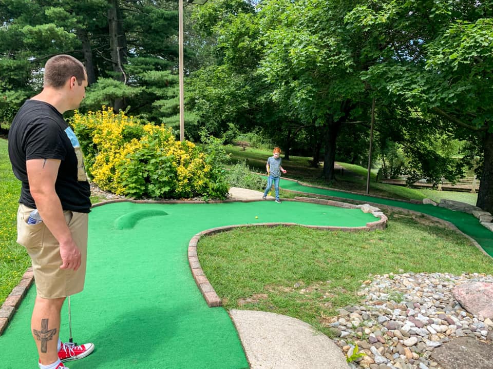 Brittany Bauman Review of Arundel Golf Park's Mini Golf