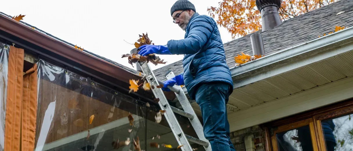 Spring gutter cleaning and maintenance for homes in Nashville TN