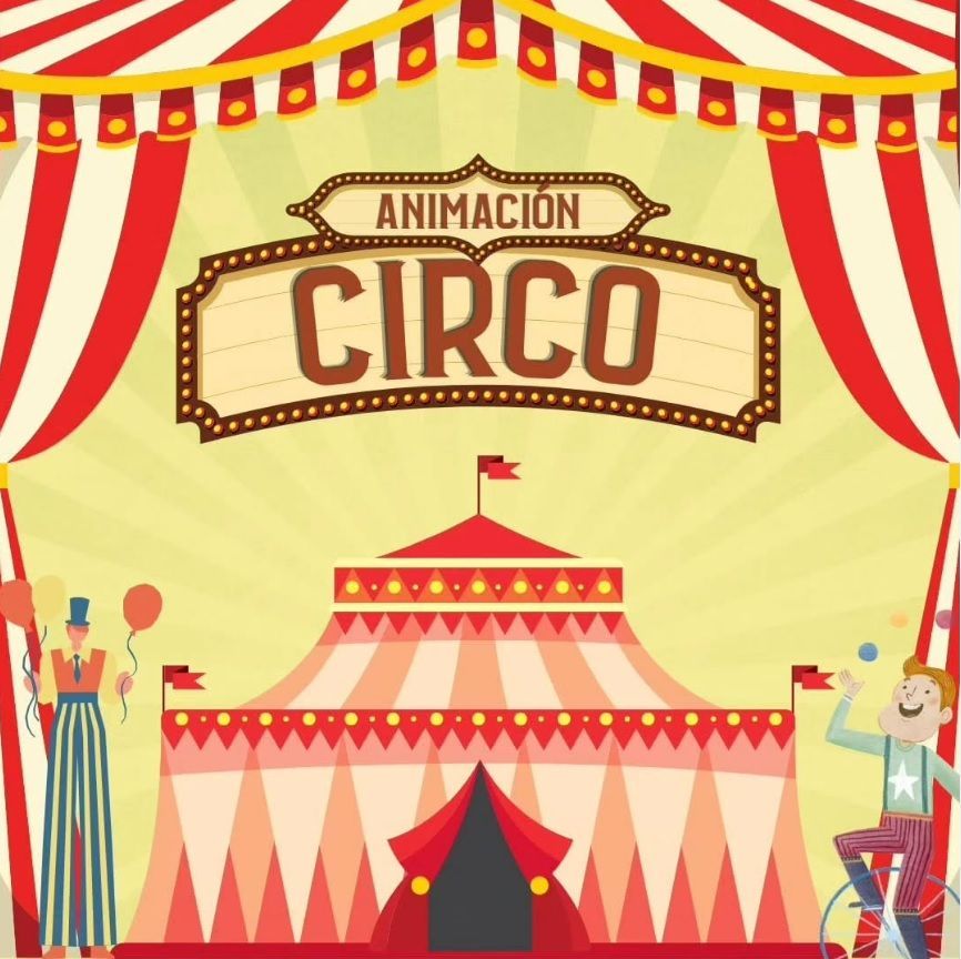 Circus tent with 