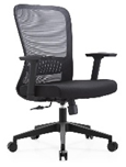 Silla secretarial tapiz de malla en respaldo FENT-B