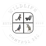 A logo for wildlife control 360 humane wildlife control