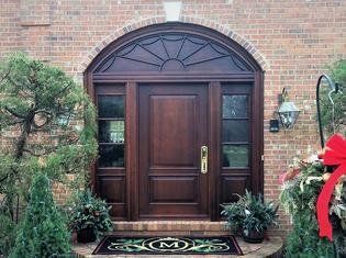 Dark Brown Door — Langhorne & Bensalem, PA — Besco Windows and Doors Inc.
