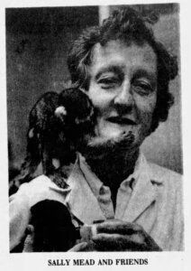 newspaper photo with monkey