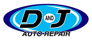  Logo- oval blue with D and J Auto Repair in the middle- Midland, Michgian