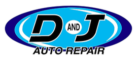  Logo- oval blue with D and J Auto Repair in the middle- Midland, Michgian