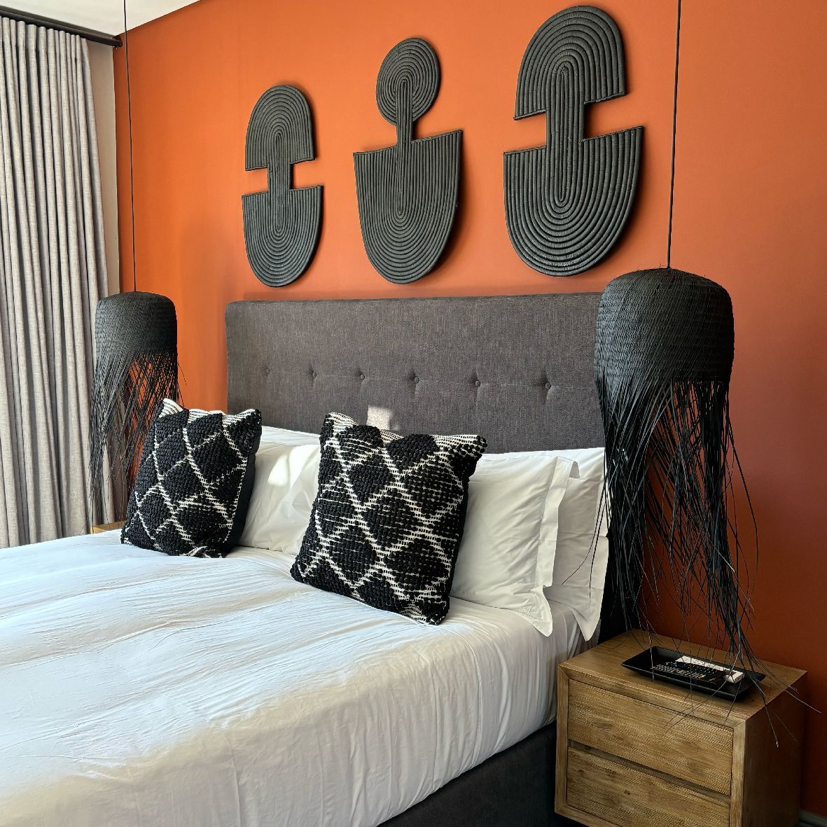 Stay at Blix Inn, a boutique guesthouse in Stellenbosch. Seven elegant rooms, African charm, and warm hospitality await.