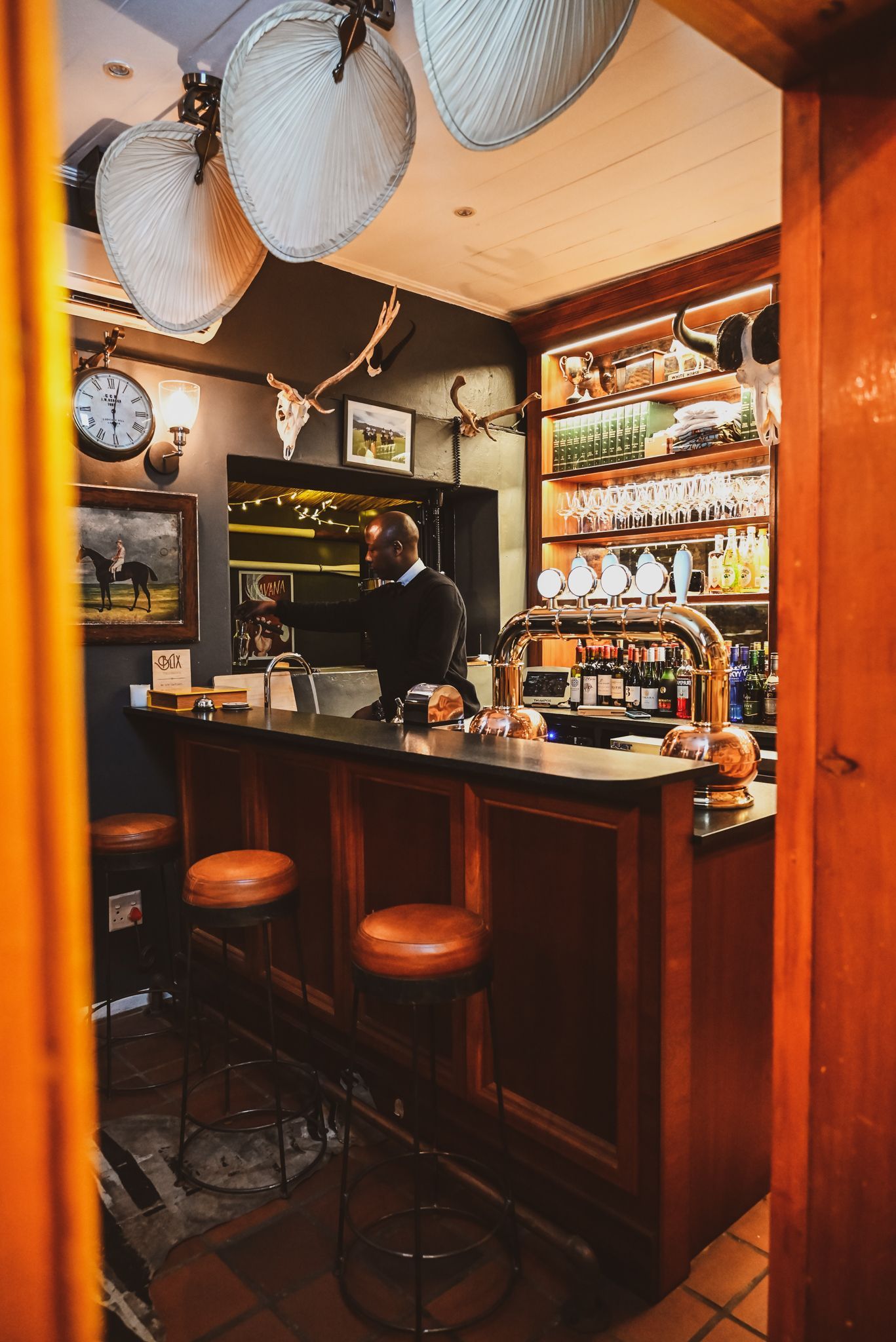 Relax at Blix Tavern in Stellenbosch. Enjoy craft beer, fine wines, gin cocktails, and a warm African-inspired atmosphere.