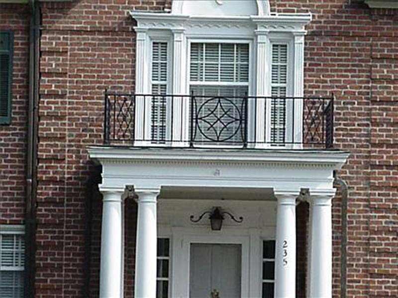 Balcony Designs — Brick House with a Balcony in Winston-Salem, NC