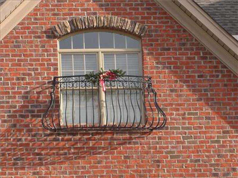 Balcony Frames — Curved Balcony in a Small Window in Winston-Salem, NC