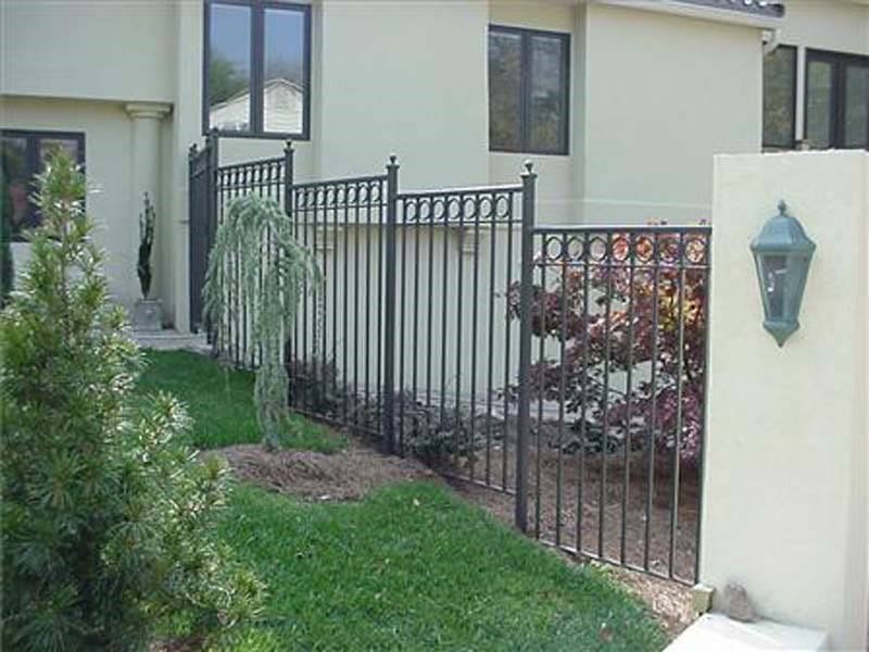 House Fences — Iron Fence Housing Divider in Winston-Salem, NC