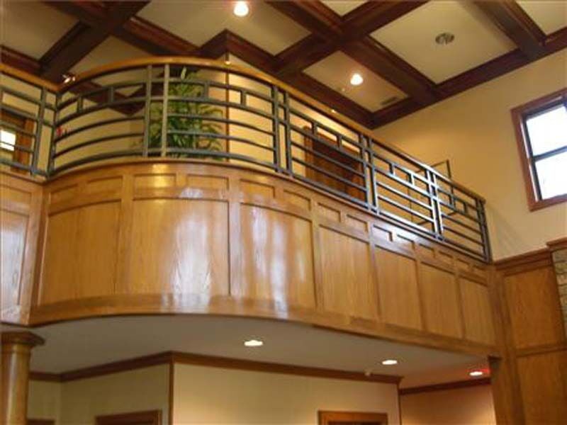 Business Interior Railing — Interior of a Mansion with Handrailing in Winston-Salem, NC
