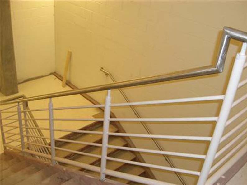 Commerical Handrailings — Fire Exit Stairs with Handrailings in Winston-Salem, NC