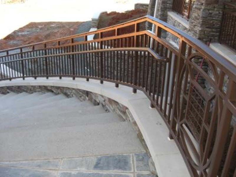 Walkway Handrailing — Customized Stairs with Railings in Winston-Salem, NC