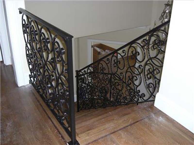 Spiral Railing — House Interior Staircase in Winston-Salem, NC
