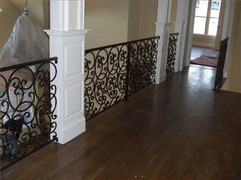 Stairwell Railing — Interior of a House with Handrails in Winston-Salem, NC