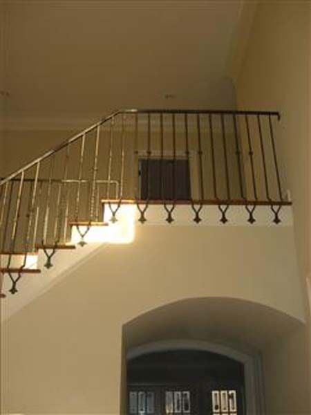 Metal Stairs — High Staircase with Iron Railings in Winston-Salem, NC