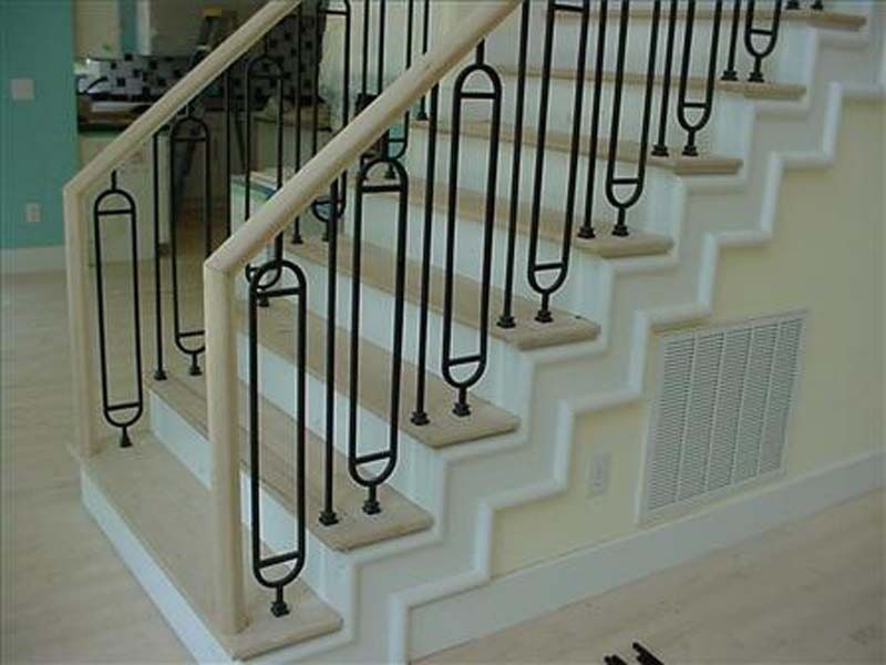 Hand Railing Designs — Stairs Inside a House in Winston-Salem, NC
