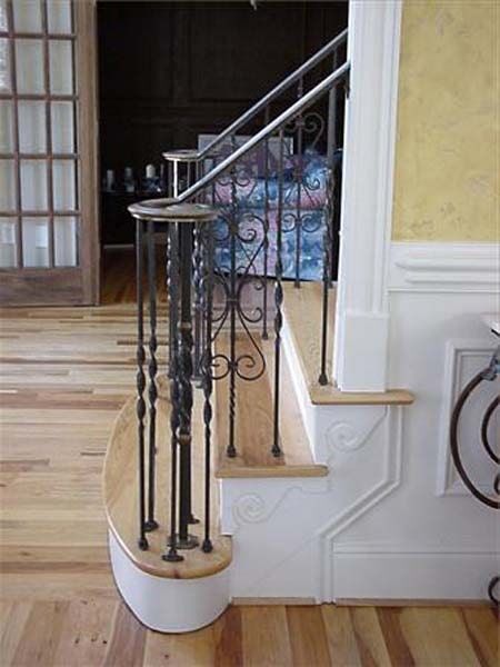 Spiral Staircases — Metal Handrailing of a Stairwell in Winston-Salem, NC