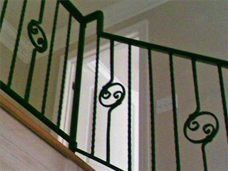 Handrailings Patterns — Stair Handrailings with Spiral Design in Winston-Salem, NC