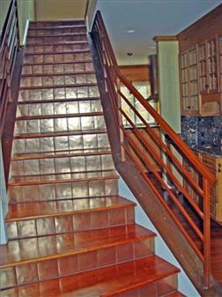 Staircase Railings — Long Stairwell Inside a House in Winston-Salem, NC