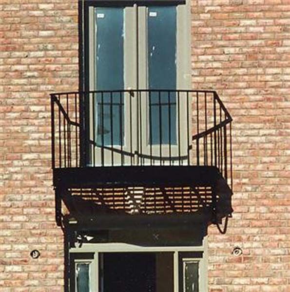 Iron Balcony — Metal Balcony of an Apartment in Winston-Salem, NC