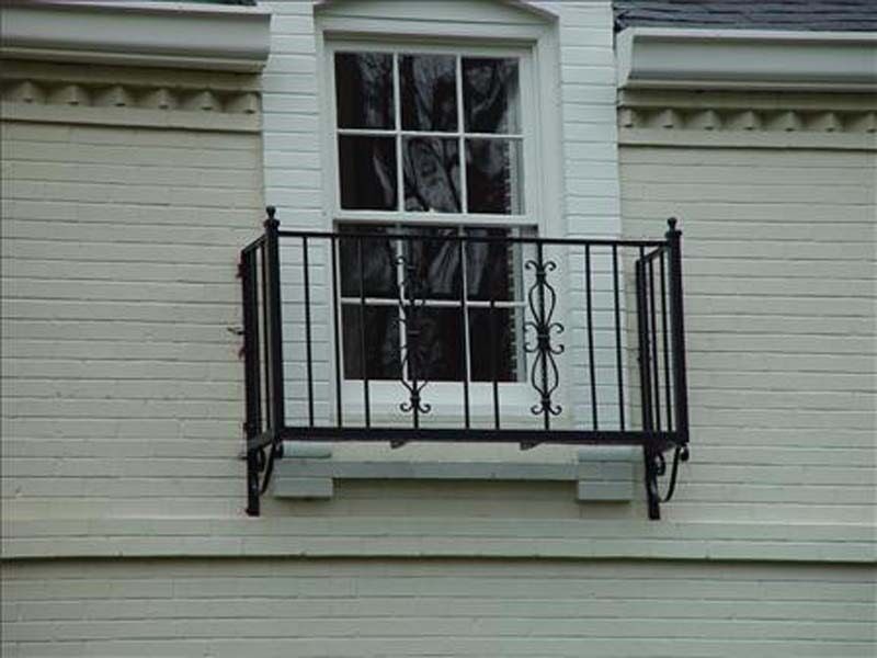Balcony Pattern Designs — Balcony with an Iron Design Patterns in Winston-Salem, NC
