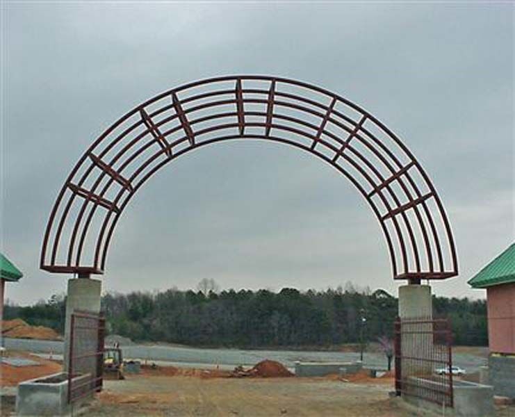 Iron Structures — Iron Circular Arch in Winston-Salem, NC