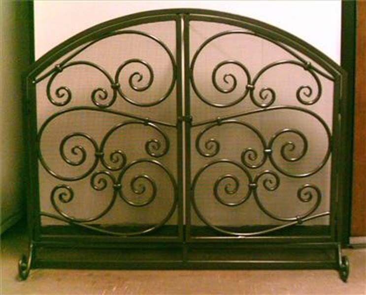 Metal Frames — Fire Screen made with Iron Metal in Winston-Salem, NC