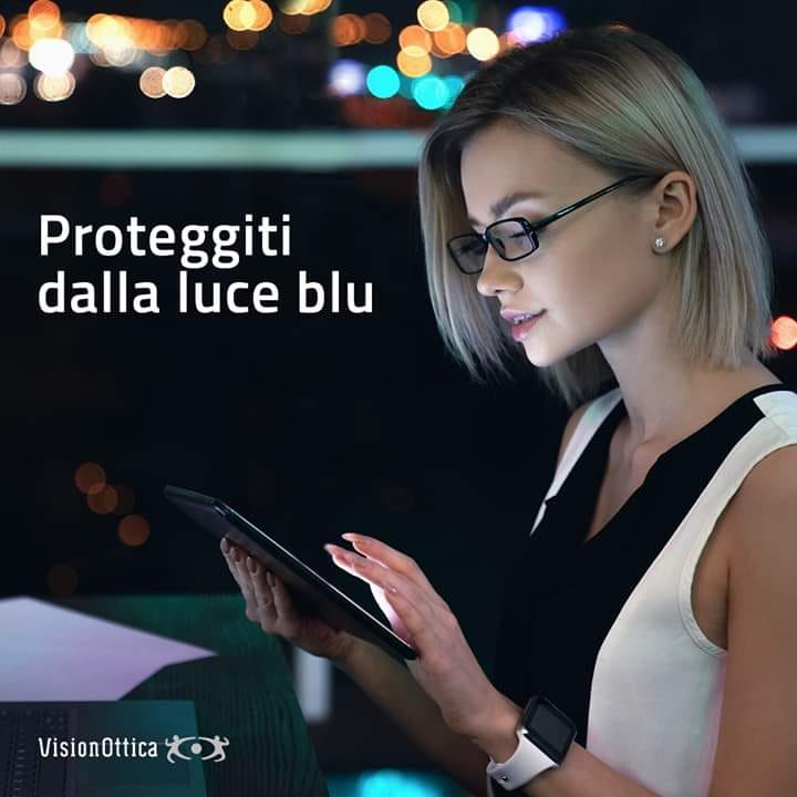 Protezione luce blu