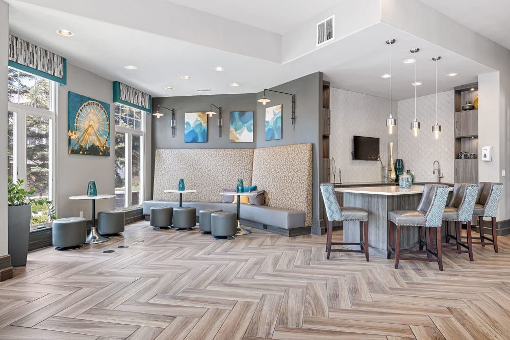 Clubhouse at Marquis Castle Pines in Castle Pines, CO.