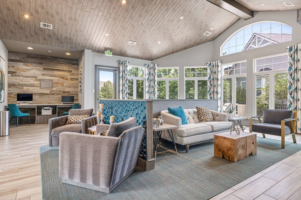 Clubhouse at Marquis Castle Pines in Castle Pines, CO.