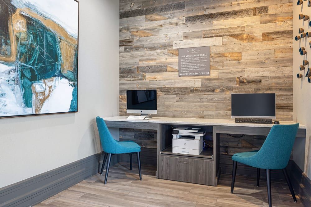 Business center at Marquis Castle Pines in Castle Pines, CO.