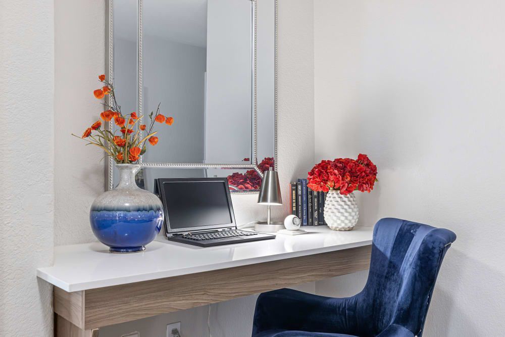 Work space at Marquis Castle Pines in Castle Pines, CO.