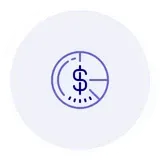 A clock with a dollar sign inside of it.