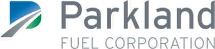 The parkland fuel corporation logo is shown on a white background