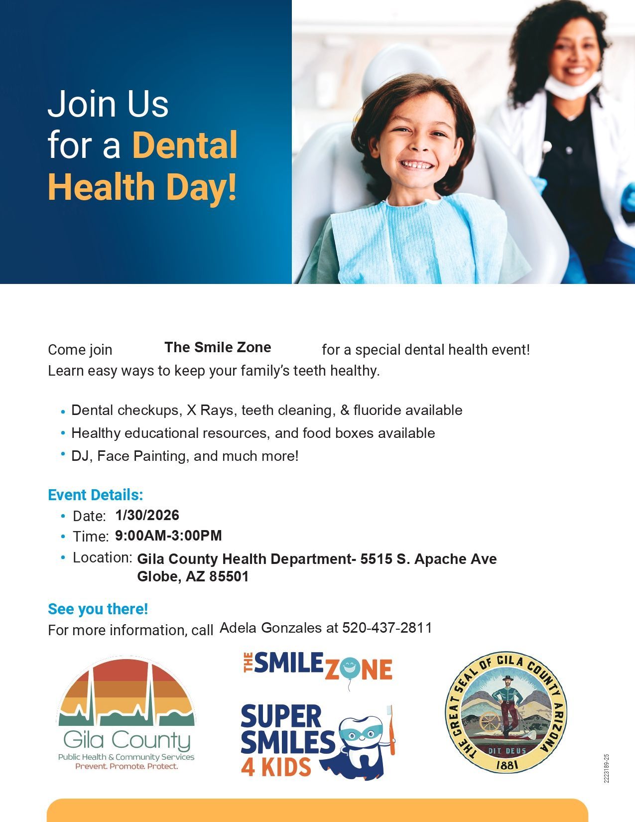 Save The Family Foundation Flyer