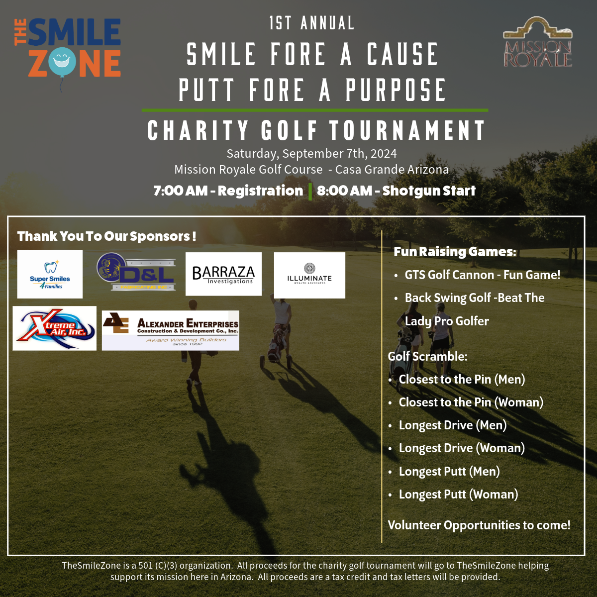 The Smile Zone | Charity Golf Tournament