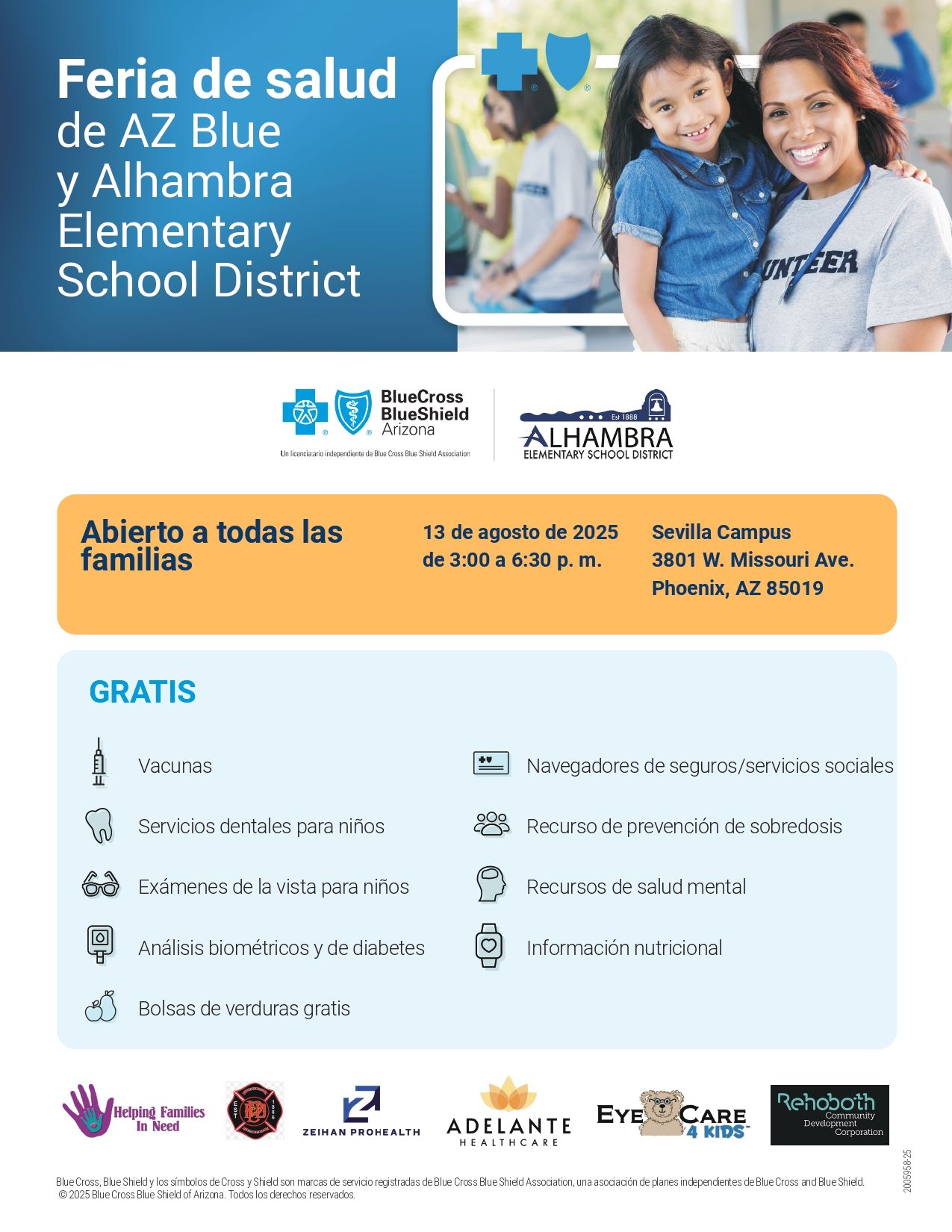 Save The Family Foundation Flyer