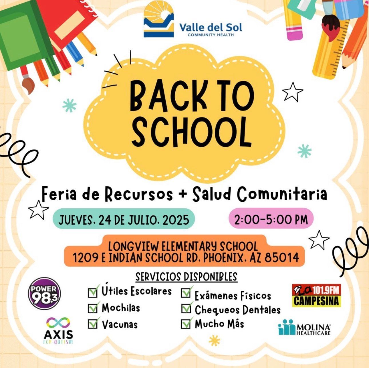 Save The Family Foundation Flyer