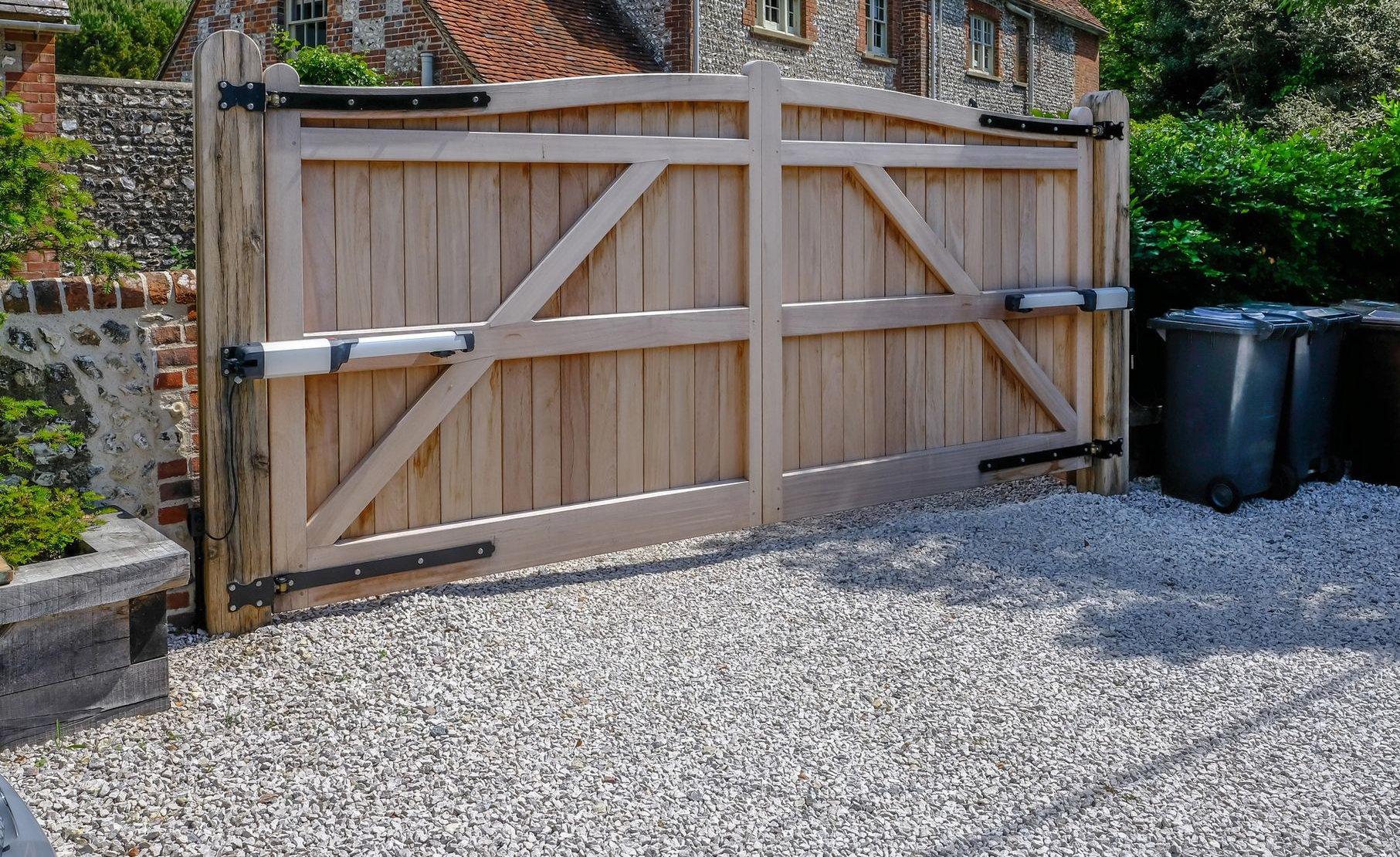 cancello automazione esterna