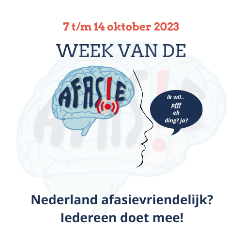 Week van de afasie 2023 Nederland afasievriendelijk