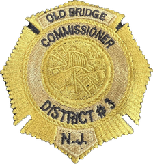 Old Bridge NJ, District #3 Commissioner - Badge