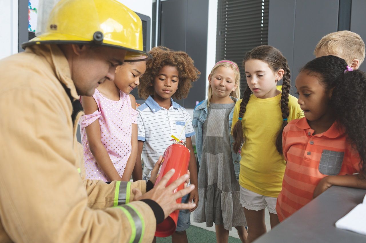 teaching children fire safety