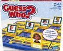 A box of guess who game with a picture of a woman on it.
