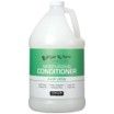 A gallon of conditioner on a white background.
