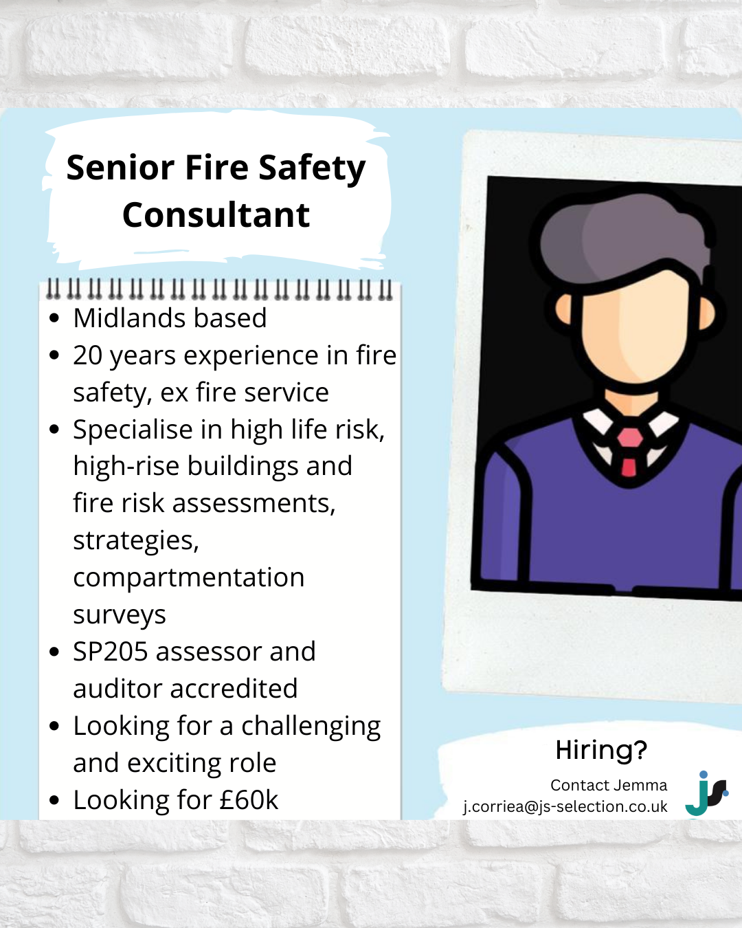 client, fire safety consultant, fire, hire, jobs