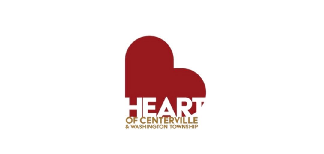 The logo for the heart of centerville and washington township
