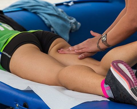Massage Treatment After Sport Workout — Massage in Port Stephens, NSW