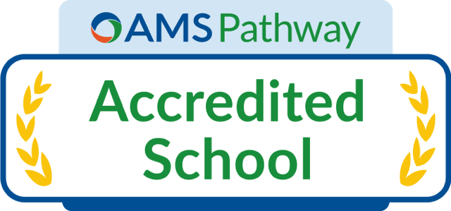 AMS Accredited School logo
